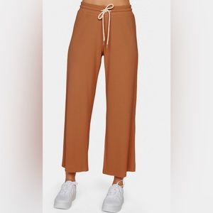 NWT MATE Organic Thermal Wide Leg Pant Sedona XS